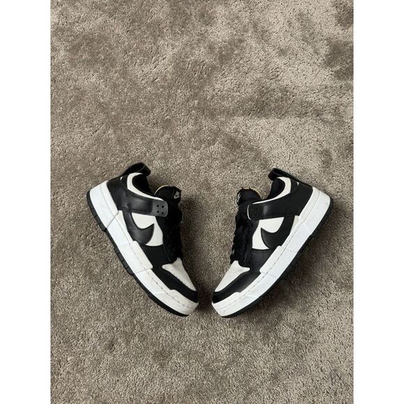 Womens sneakers Nike Dunk Low Disrupt Black White\u200e (CK6654-102) Women's Size 8.5